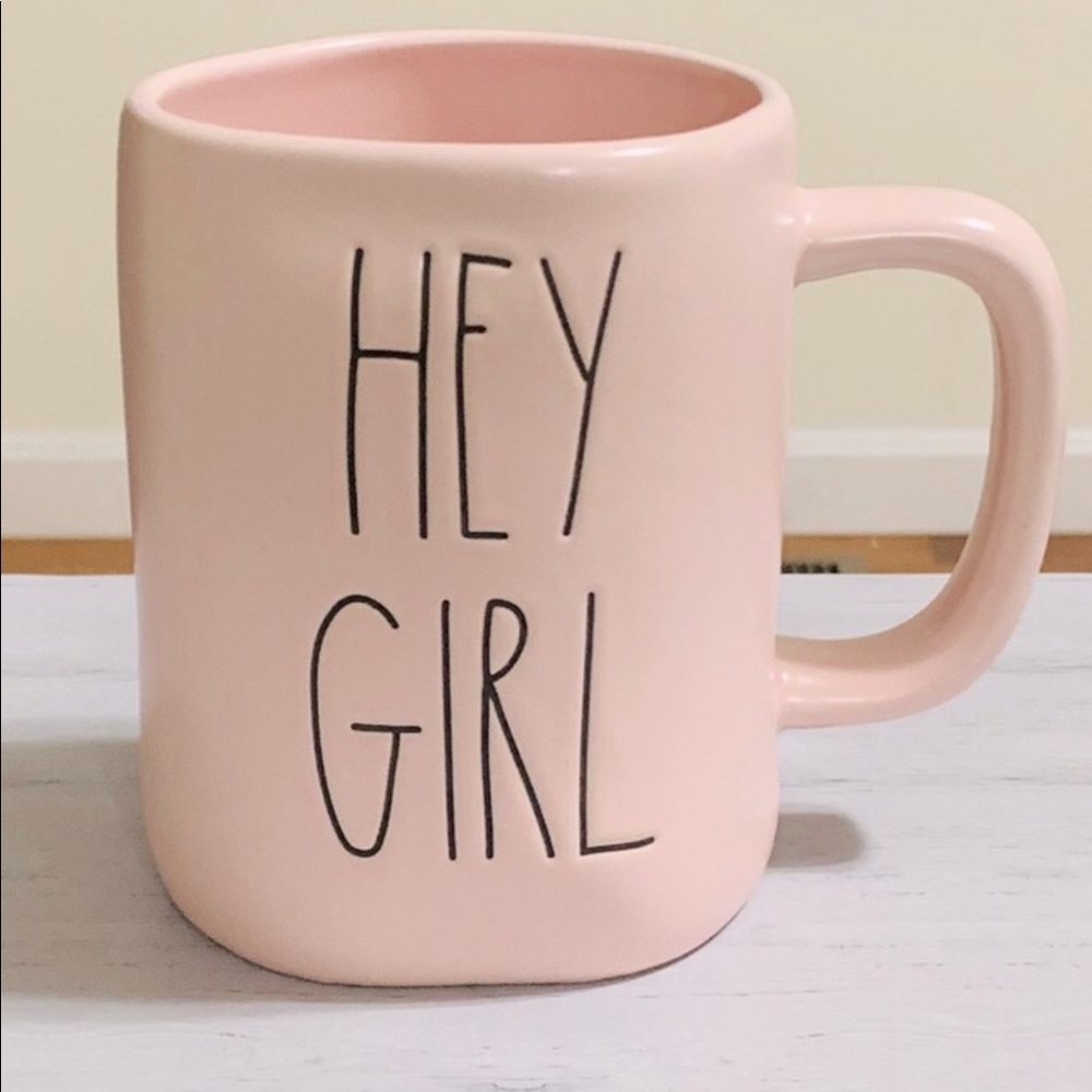 Rae Dunn Mug cup Pink NEW!